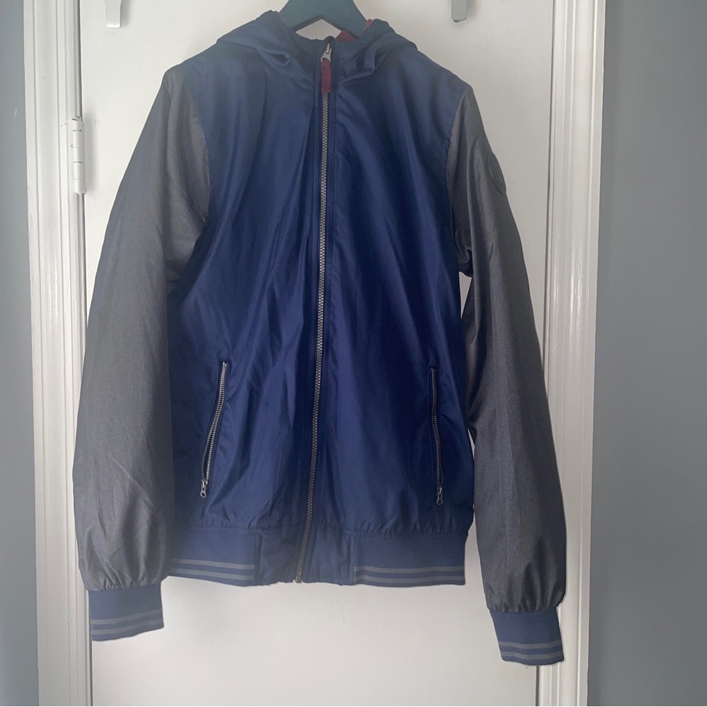 Boys size 10 varsity style Jacket.
